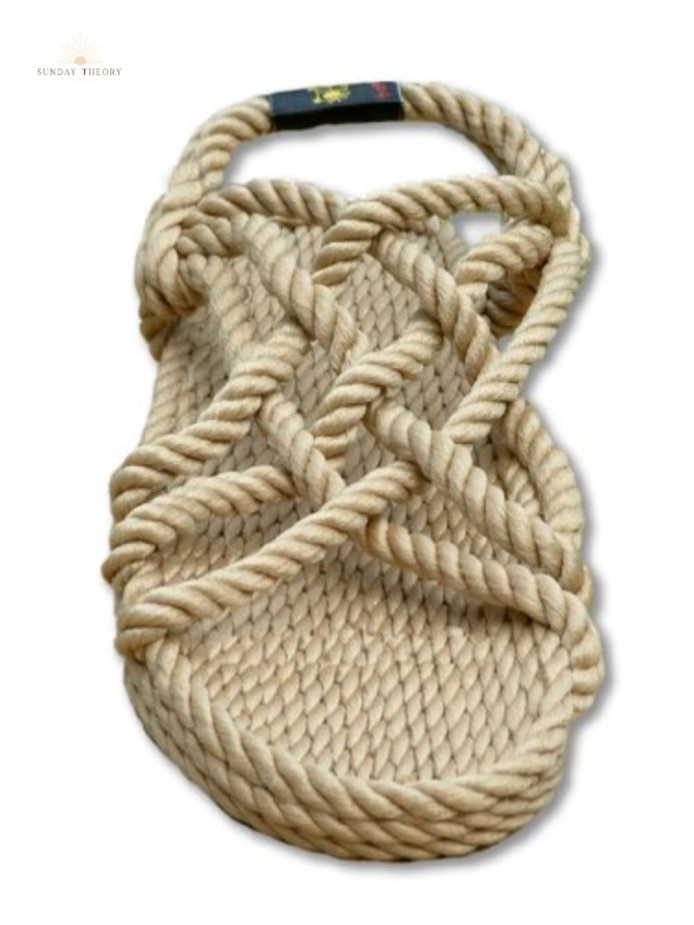 Handmade Rope Sandals for Men and Women, Adjustable Strap, Barefoot Style